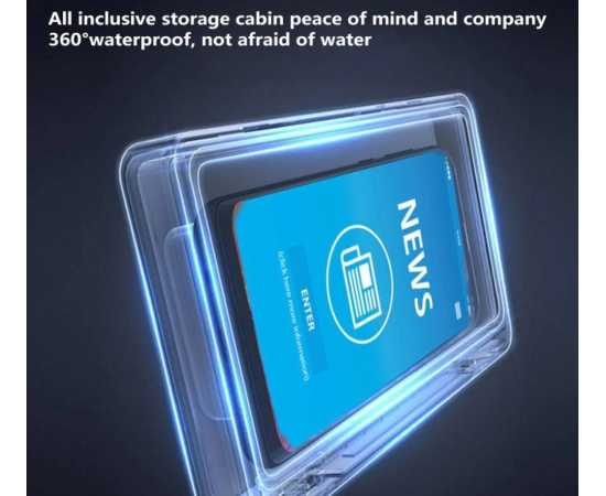 Bathroom Toilet Wall Mounted Mobile Phone Holder 6.8 Inch