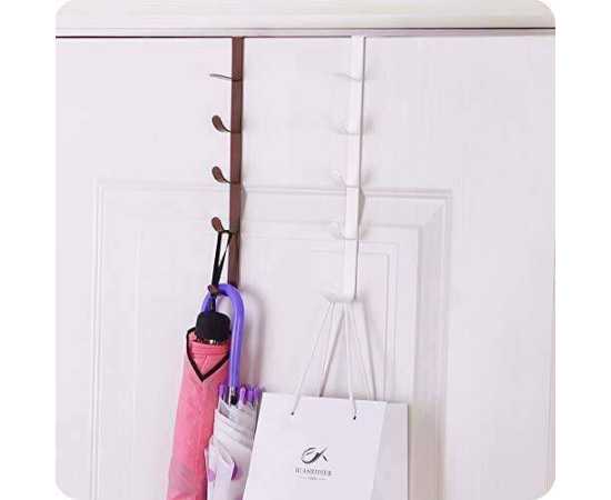 ABS Over The Door 5-Hook Hanger Oeganizer