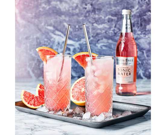 Straight Reusable Drinking Straws For Milkshake Drinks - Pack Of 5