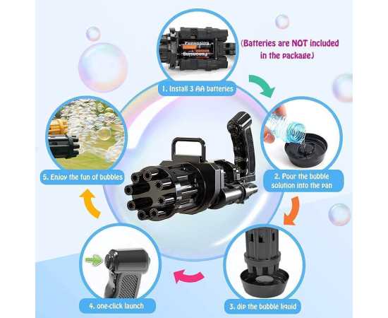 Automatic Bubble Blower Toy for Kids - 1 Piece