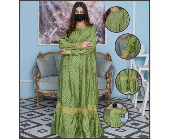 Boat Neckline Paper Cotton Fabric Long Sleeves Stylish Jalabiya Dress Boat Neckline Paper Cotton Fabric Long Sleeves Stylish Jalabiya Dress
