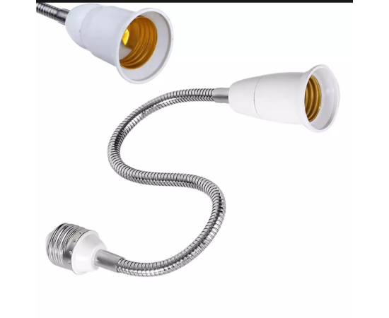 11 Inch E27 To E27 Flexible Extend Extension Led Light Bulb Lamp