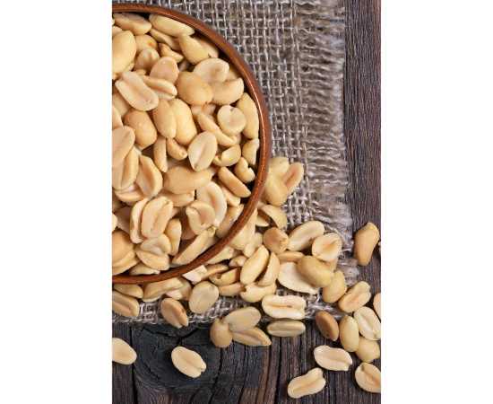 Raw Organic Shelled Peanuts 500g