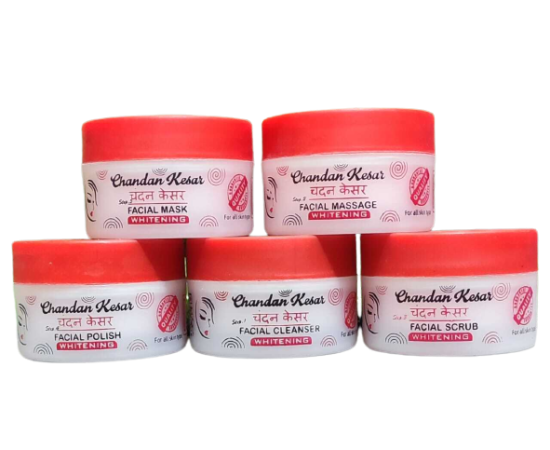 Chandan kesar scrub For glowing skin