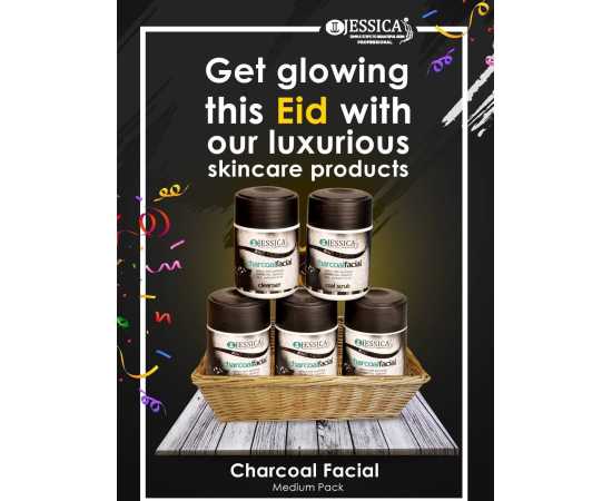 Jessica charcol 5 step Facial Kit