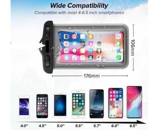 Underwater Waterproof Rainproof Mobile Cover For Traveling