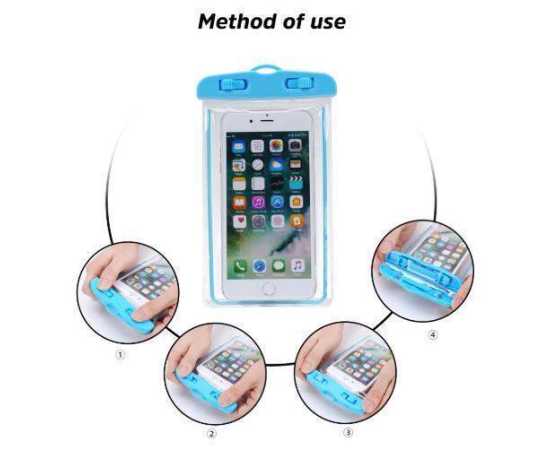 Underwater Waterproof Rainproof Mobile Cover For Traveling