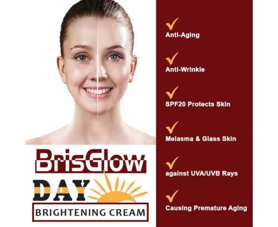 Brisglow Day Face Whitening Cream - 30ml