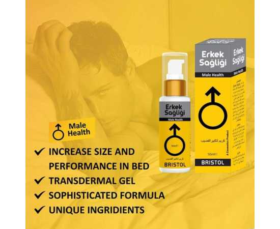 Erkek Sagligi Male Health Solutions Lubricating Gel - 50ML