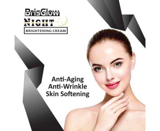 Brisglow Face Whitening Night Cream - 30ml