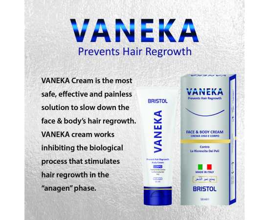Vaneka Cream For Prevents Hair Regrowth - 50ML