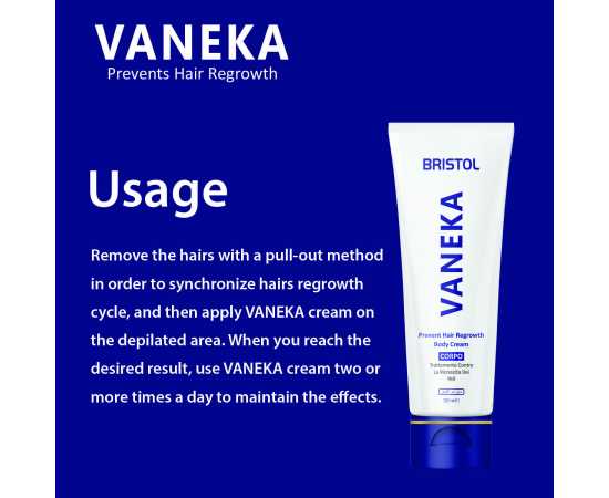 Vaneka Cream For Prevents Hair Regrowth - 15ML Vaneka Cream For Prevents Hair Regrowth - 15ML