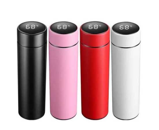 Temperature Display Thermos - 500ml Storage Capacity Temperature Display Thermos - 500ml Storage Capacity