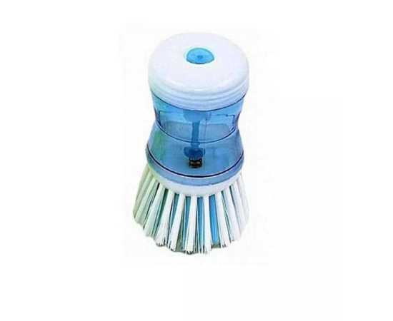 Self Dispensing Cleaning Brush For Cleaning Utensils