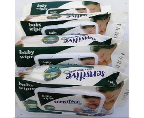 Pack of 4 - 90 Wet Sheets Sensitive Baby