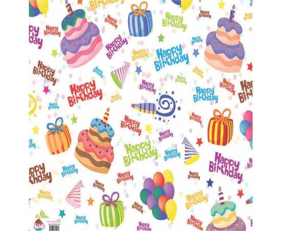 Wrapping Sheet Cakes & Gifts - Pack of 25 Pcs