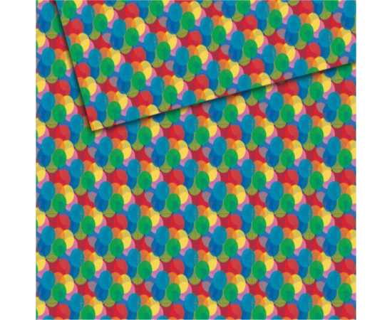 Wrapping Sheet Glowing College - Pack of 25 Pcs