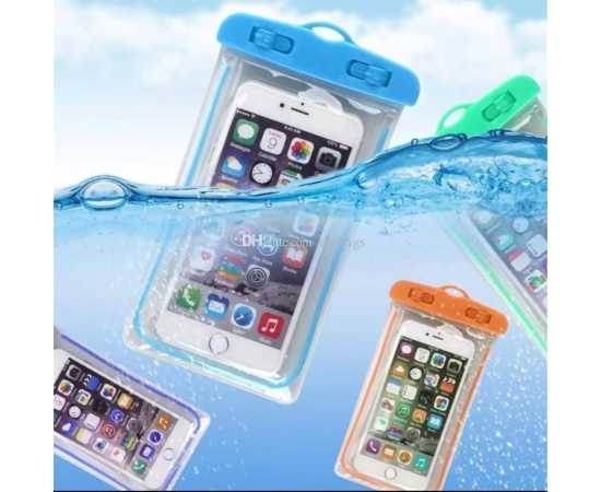 Pack Of 2 - Waterproof Transparent Mobile Phone Pouch