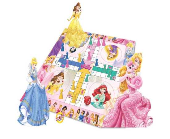 JBD Junior Princess Ludo Board Game