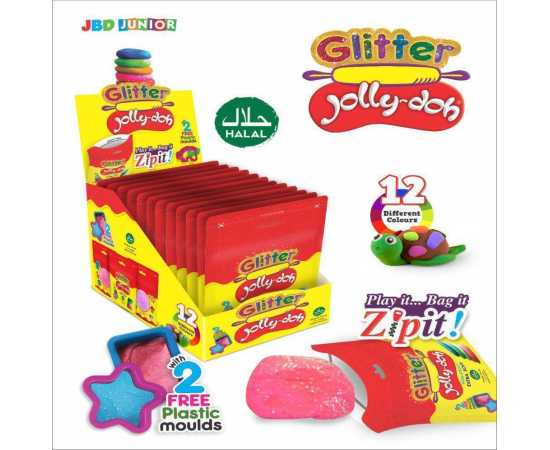 Glitter Jolly Doh For Kids