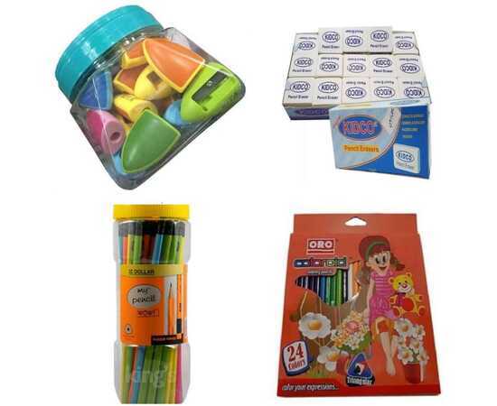 1pc 12/24 Colors Children's Sketching Wooden Colored Pencils. Erasable.  Ideal For Kids Student Drawing