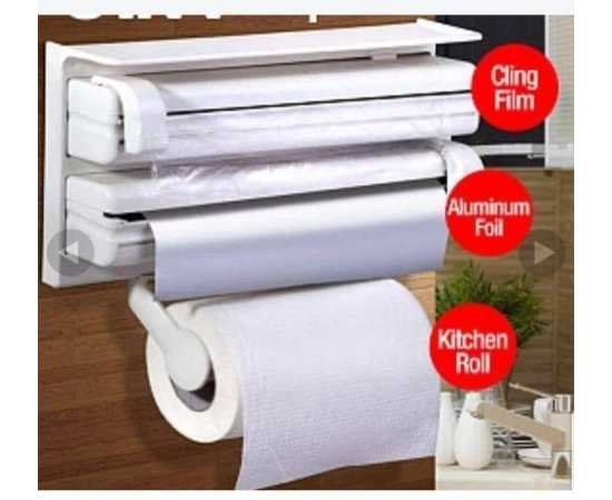 Wall Mount Tissue Paper Dispenser & Towel Holder