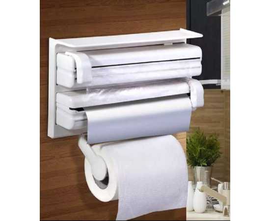 Wall Mount Tissue Paper Dispenser & Towel Holder