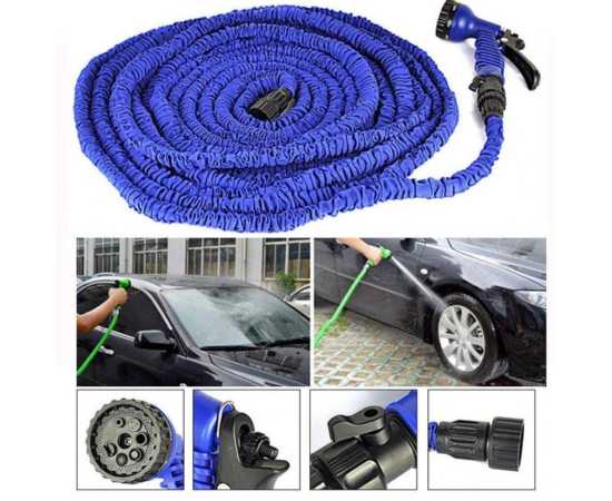 Flexible Pipe 9 Feet to 50 Feet Incredible Expanding Hose With Shower