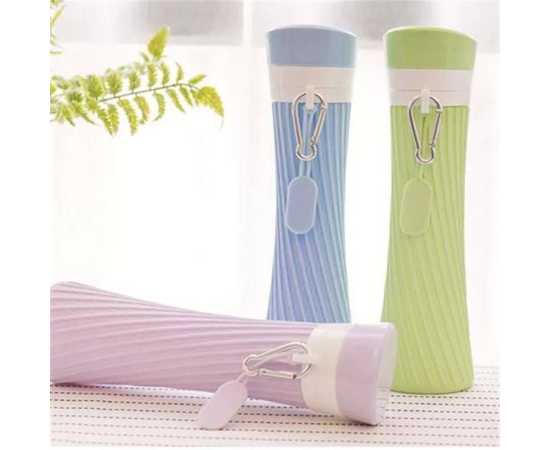 Foldable Collapsible Silicone Water Bottle - 500mlFoldable Collapsible Silicone Water Bottle - 500ml