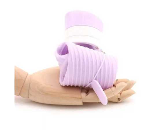 Foldable Collapsible Silicone Water Bottle - 500ml