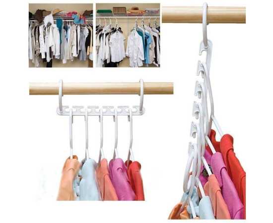 Wonder Hanger Hang Your 5 GarmentsWonder Hanger Hang Your 5 Garments