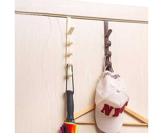 5 Hooks Stand Door Hooks Cloth
