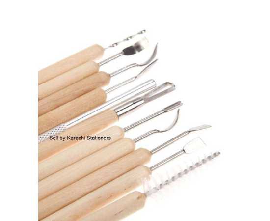 11 Pcs Pottery Clay Sculpture Carving Tool Set