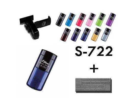 Shiny S-722 Handy Stamp - Impression size 38 mm x 14 mmShiny S-722 Handy Stamp - Impression size 38 mm x 14 mm
