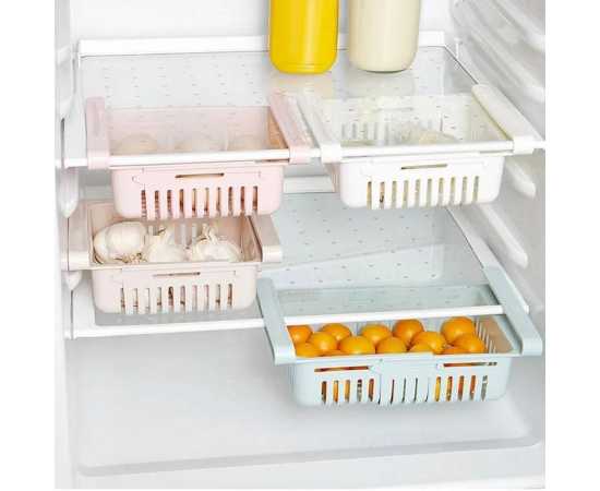Adjustable Fridge Storage space Divider Basket