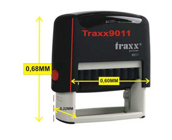 Traxx 9011 Customize Self-Inking Stamp Machine