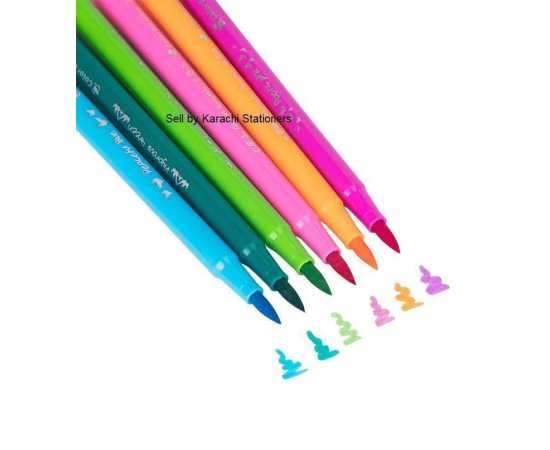 Pack of 12 Deli Brush Watercolor Brush Markers for calligraphyPack of 12 Deli Brush Watercolor Brush Markers for calligraphy