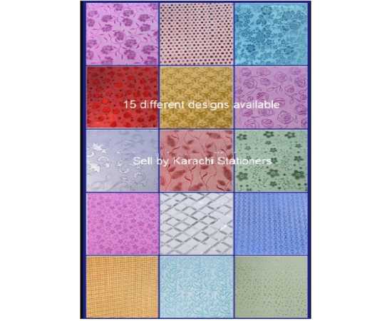 Sparkling Glitter Wrapping Sheet Roll - Pack of 15