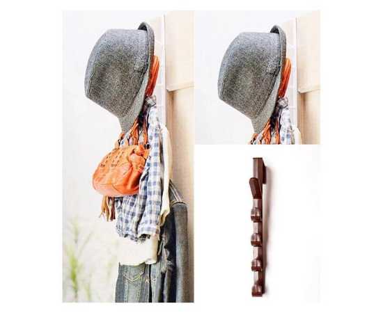 5 Hooks Stand Door Hooks Cloth