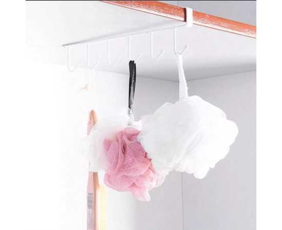 6 Hooks Metal Hanger For Kitchen