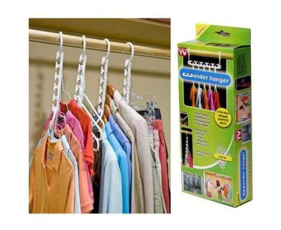 Wonder Hanger Hang Your 5 Garments