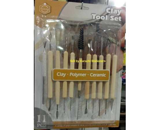 11 Pcs Pottery Clay Sculpture Carving Tool Set