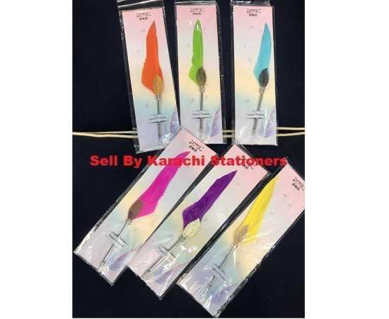Fancy Nikkah Bridal Feather Pen Cute Creative Gift Pen