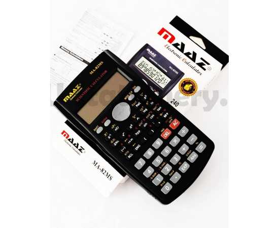 MAAZ Scientific Calculator MA-82MS - 1 Piece