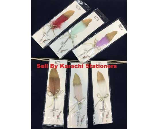 Pigeon Feather PEN Wedding Nikkah Feather Leaf Signature - 1 Piece