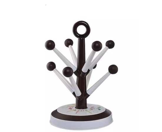 6 Hooks Round Base Creative Cutlery Stand