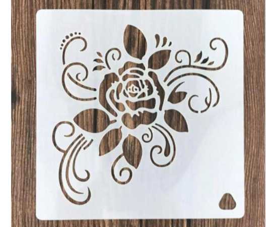 3pcs Different Designs Reusable Flower & leaves  - 1 Piece