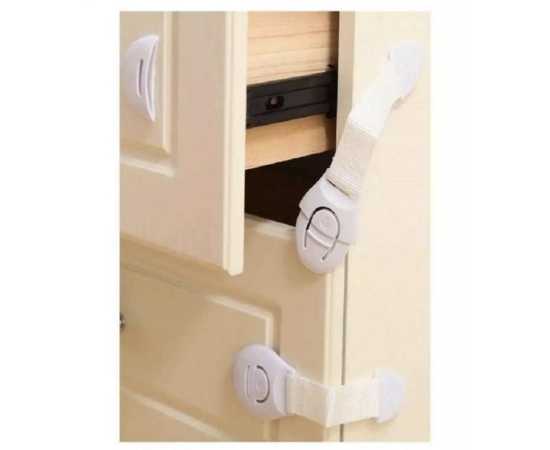 Pack of 5 - Doors & Drawers Safety Lock for Children
