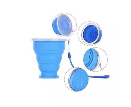 1 Pc Foldable Traveling Drinking Water Glass1 Pc Foldable Traveling Drinking Water Glass