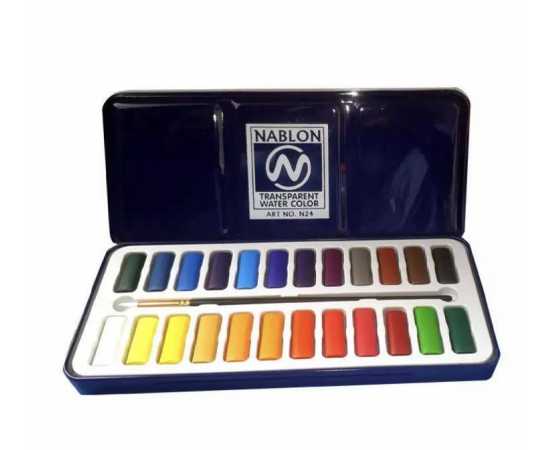 Nablon Transparent Water Color - Set of 24Nablon Transparent Water Color - Set of 24